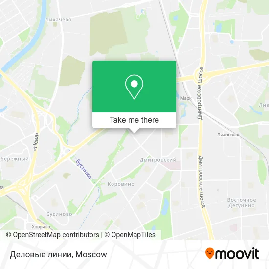 Деловые линии map