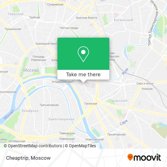 Cheaptrip map