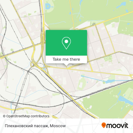 Плехановский пассаж map