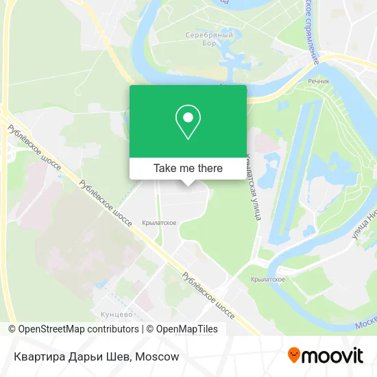 Квартира Дарьи Шев map