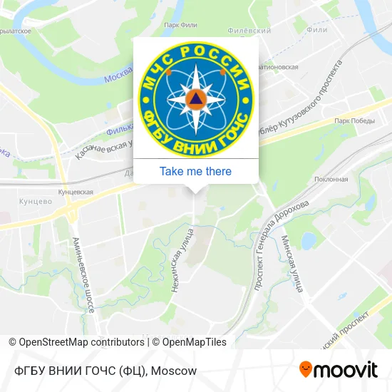 ФГБУ ВНИИ ГОЧС (ФЦ) map