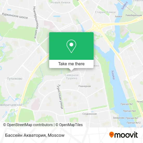 Бассейн  Акватория map