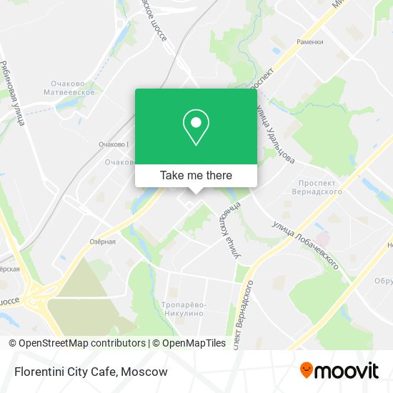 Florentini City Cafe map