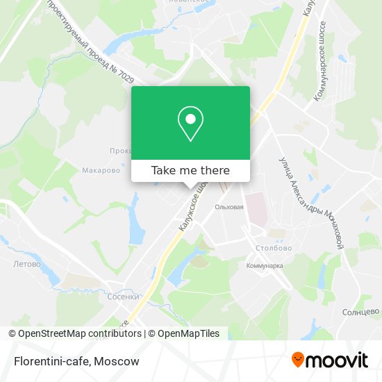 Florentini-cafe map