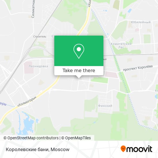 Королевские бани map