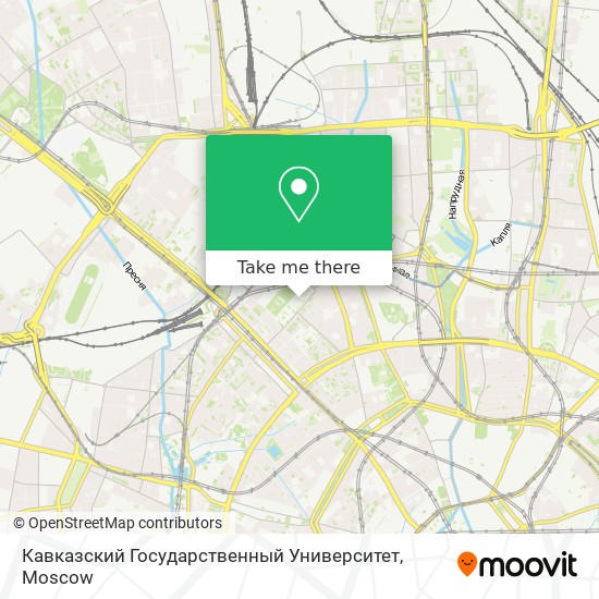 Кавказский Государственный Университет map