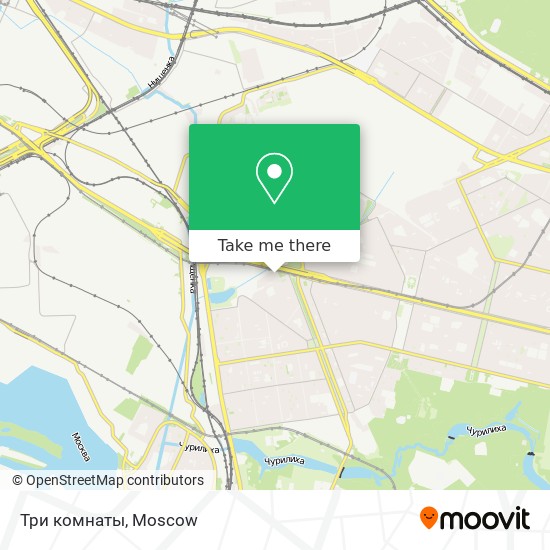 Три комнаты map