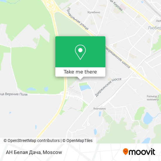 АН  Белая Дача map