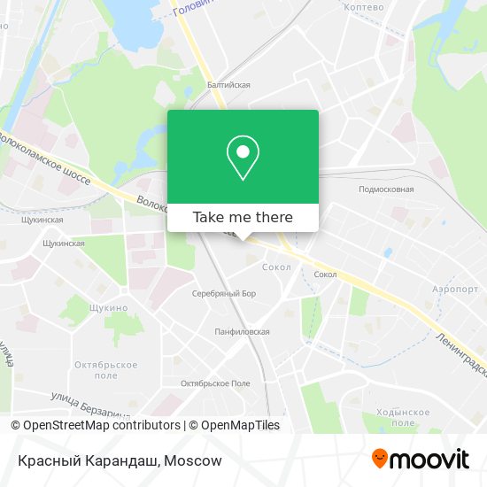 Красный Карандаш map
