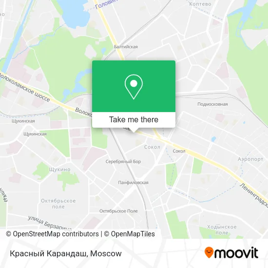Красный Карандаш map