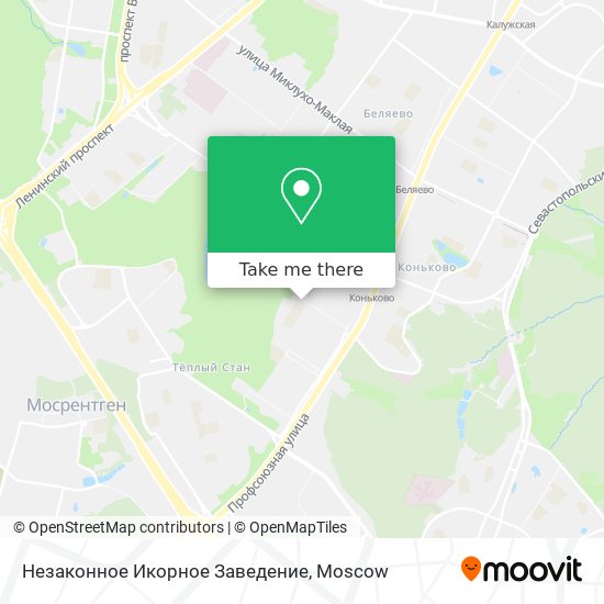 Незаконное Икорное Заведение map