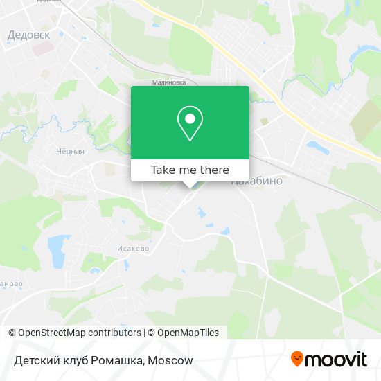 Детский клуб  Ромашка map