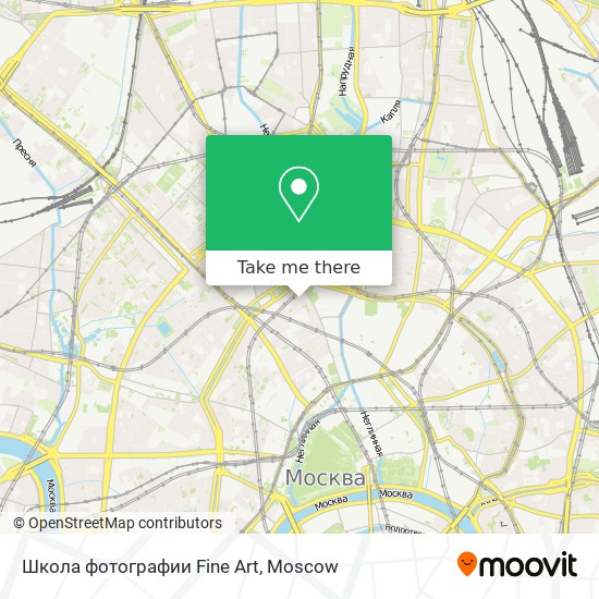 Школа фотографии Fine Art map