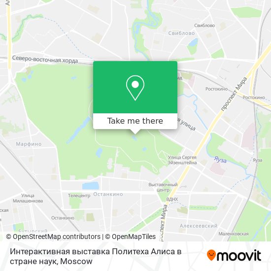 Интерактивная выставка Политеха  Алиса в стране наук map