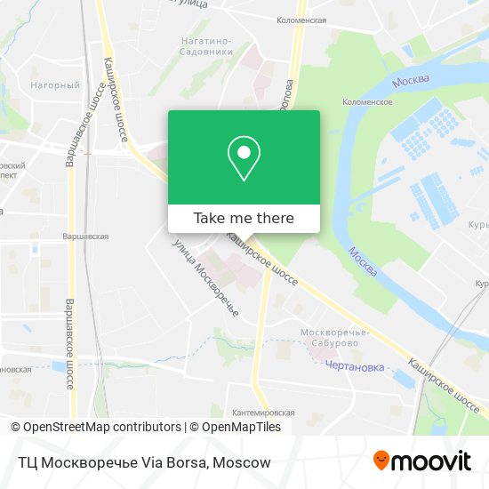 Тц москворечье карта