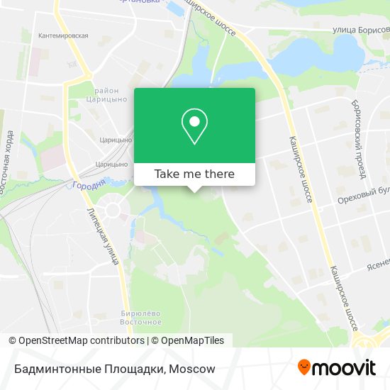 Бадминтонные Площадки map