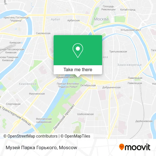 Музей Парка Горького map