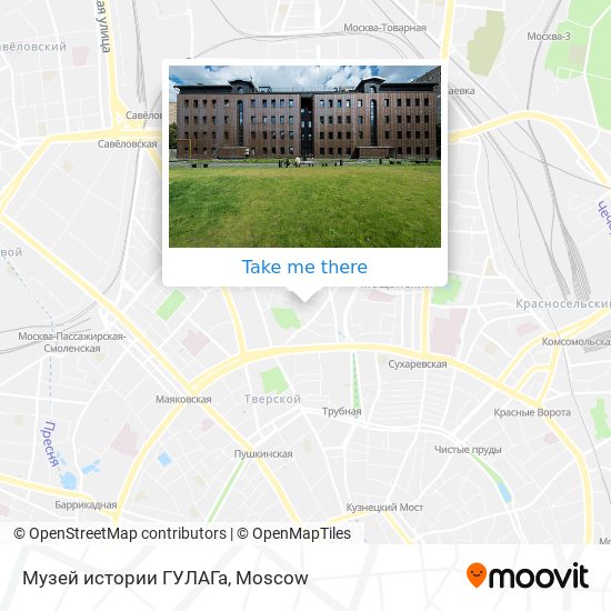 Музей истории ГУЛАГа map