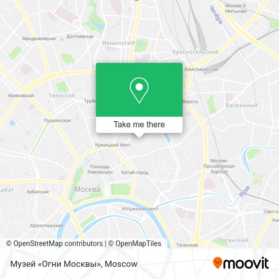 Музей «Огни Москвы» map