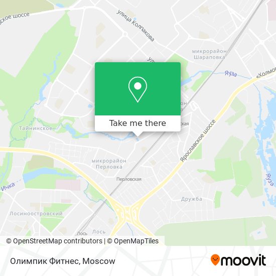 Олимпик Фитнес map