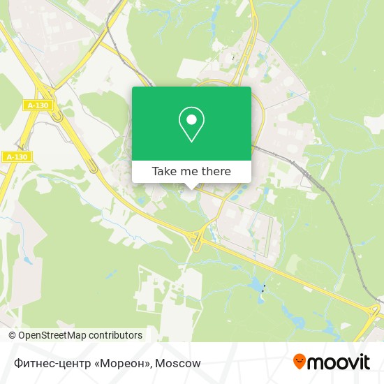 Фитнес-центр «Мореон» map