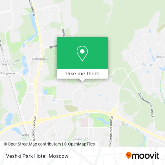 Veshki Park Hotel map