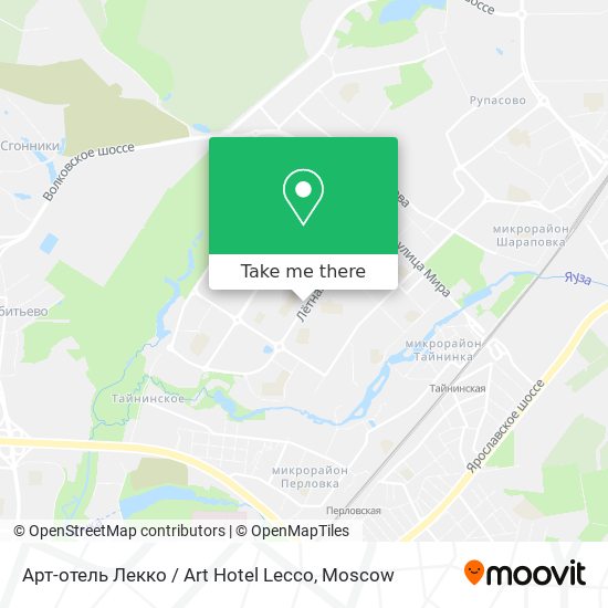 Арт-отель Лекко / Art Hotel Lecco map