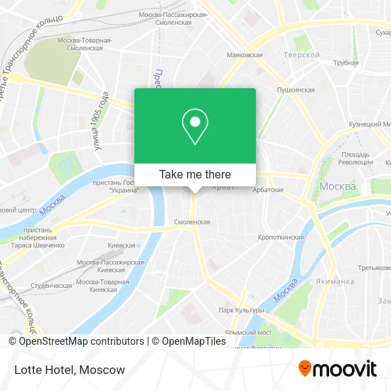 Lotte Hotel map