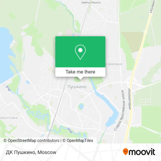ДК  Пушкино map