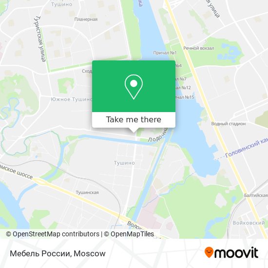 Мебель России map