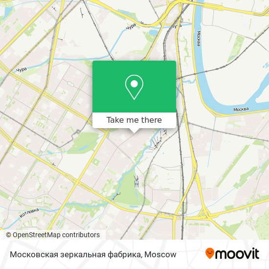 Московская зеркальная фабрика map