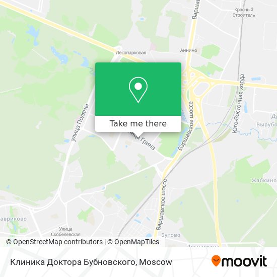 Клиника Доктора Бубновского map