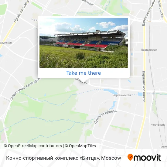 Конно-спортивный комплекс «Битца» map