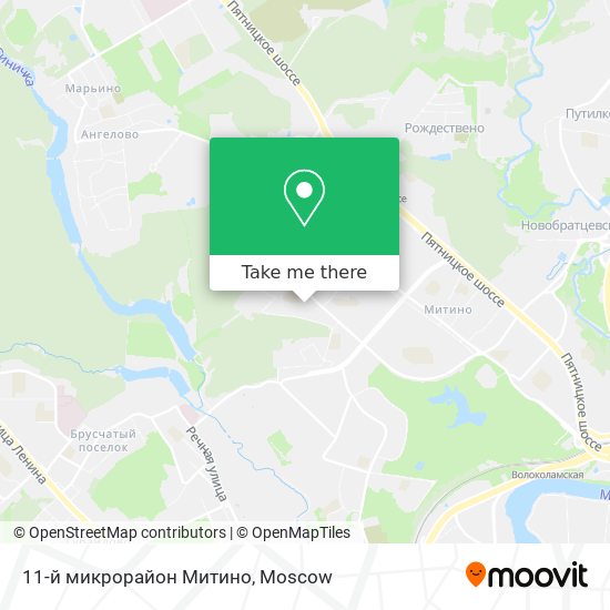 11-й микрорайон Митино map