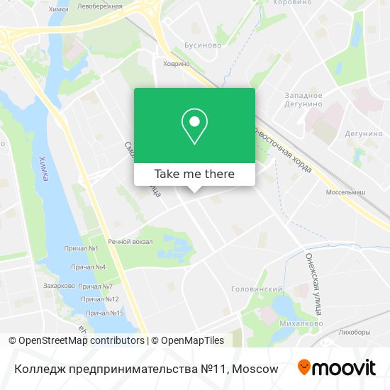 Колледж предпринимательства №11 map