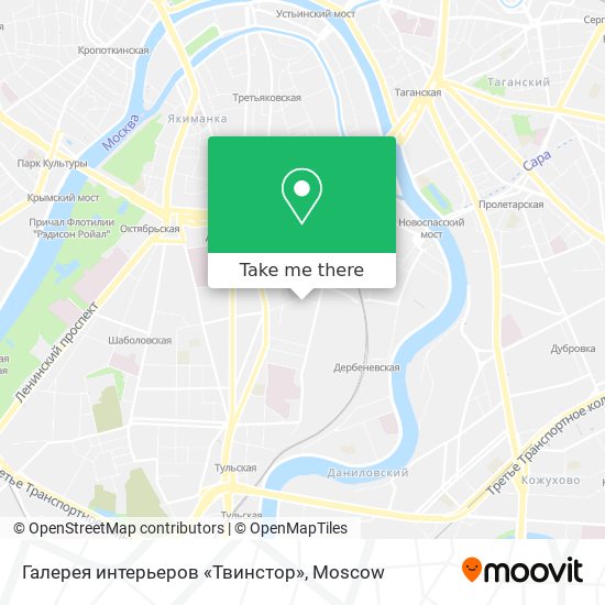 Галерея интерьеров «Твинстор» map