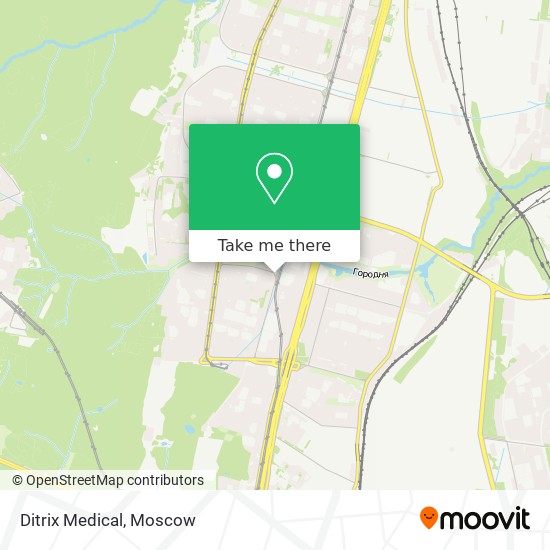 Ditrix Medical map