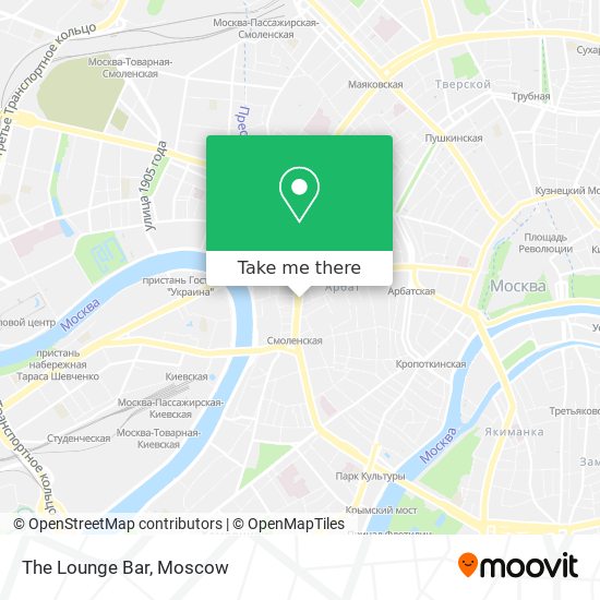 The Lounge Bar map
