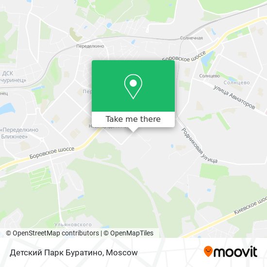 Детский Парк Буратино map