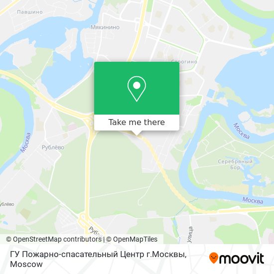 ГУ Пожарно-спасательный Центр г.Москвы map