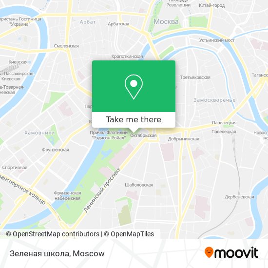 Зеленая школа map