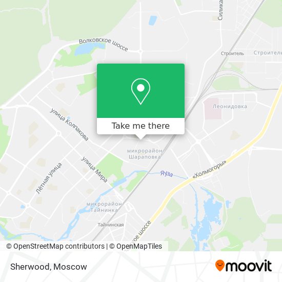 Sherwood map