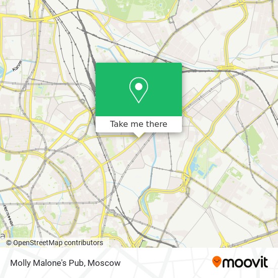 Molly Malone's Pub map