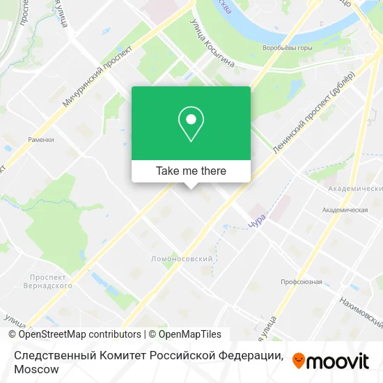 Следственный Комитет Российской Федерации map