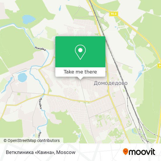 Ветклиника «Квина» map