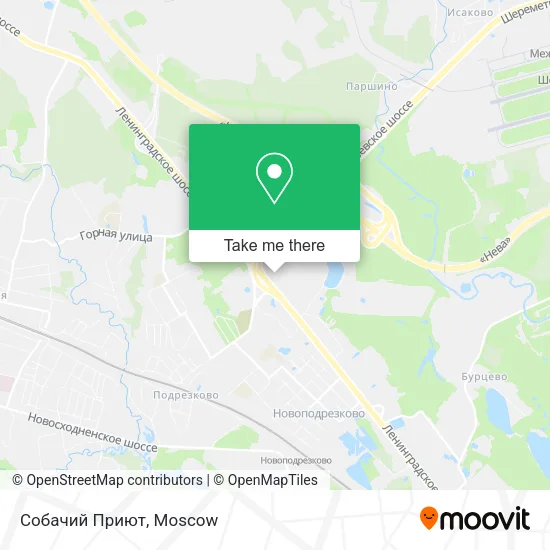 Собачий Приют map