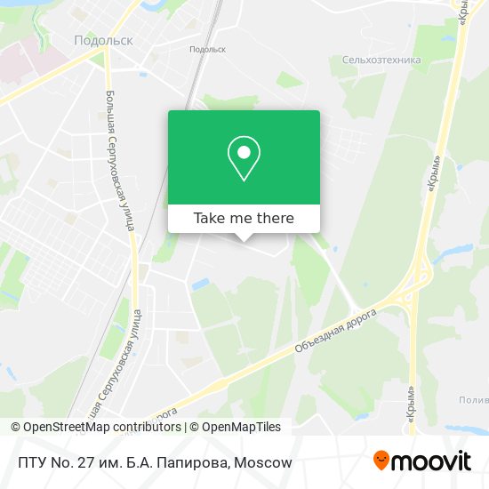 ПТУ No. 27 им. Б.А. Папирова map