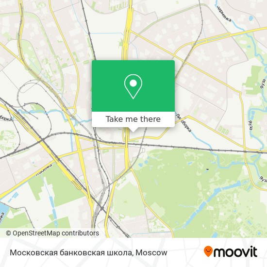 Московская банковская школа map
