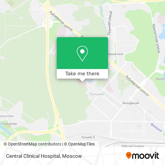 Central Clinical Hospital map