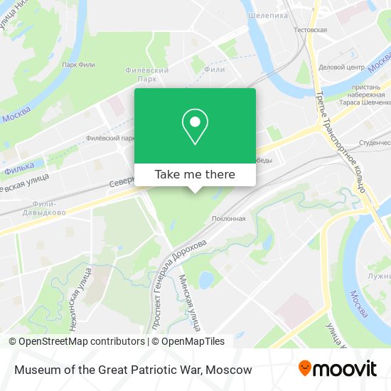 Museum of the Great Patriotic War map